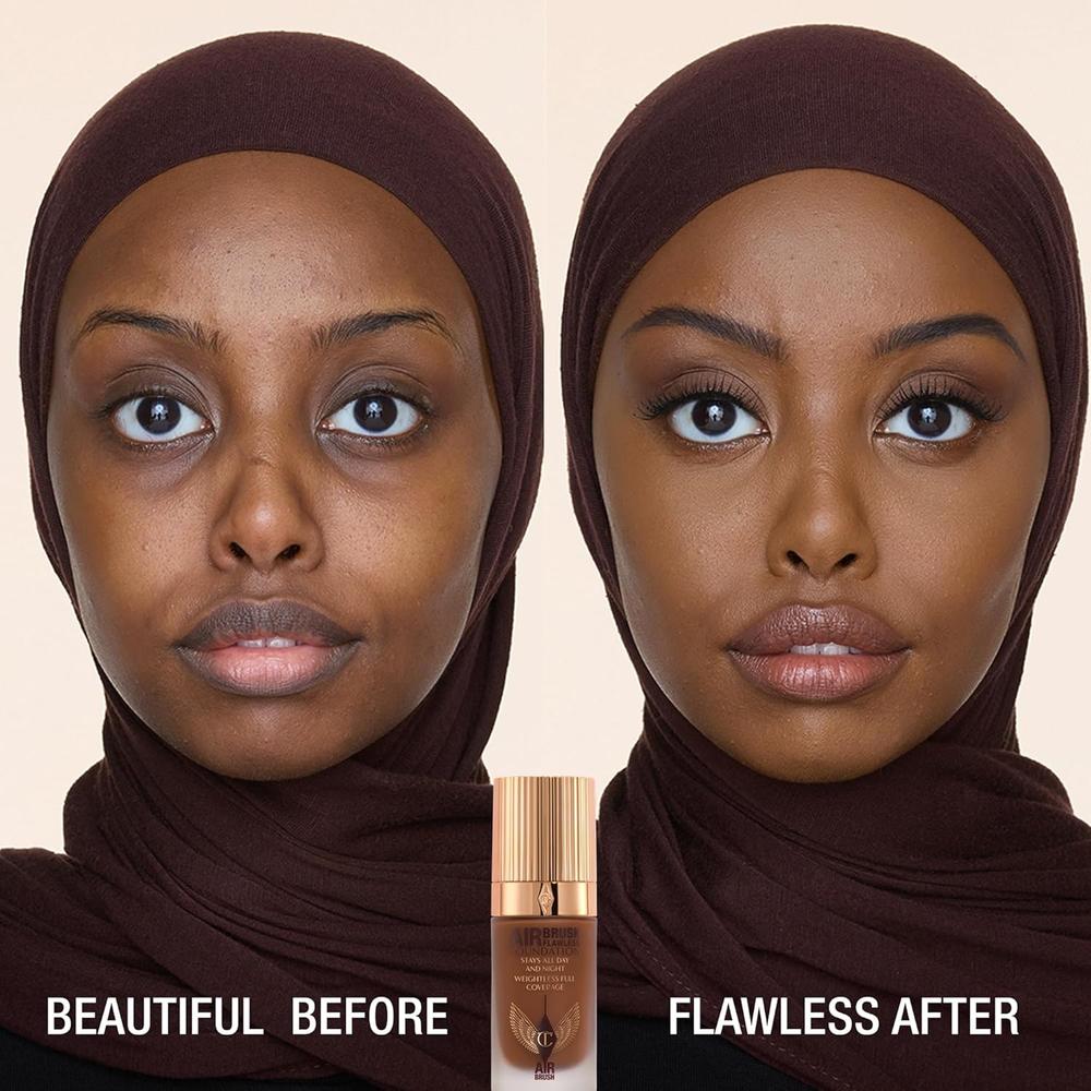 CHARLOTTE TILBURY AIRBRUSH BASE DE MAQUILLAJE MATE | 14 NEUTRAL - 2