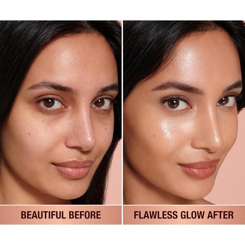 CHARLOTTE TILBURY HOLLYWOOD FLAWLESSFILTER PREBASE E ILUMINADOR LÍQUIDO | 4.5 MEDIO - 2