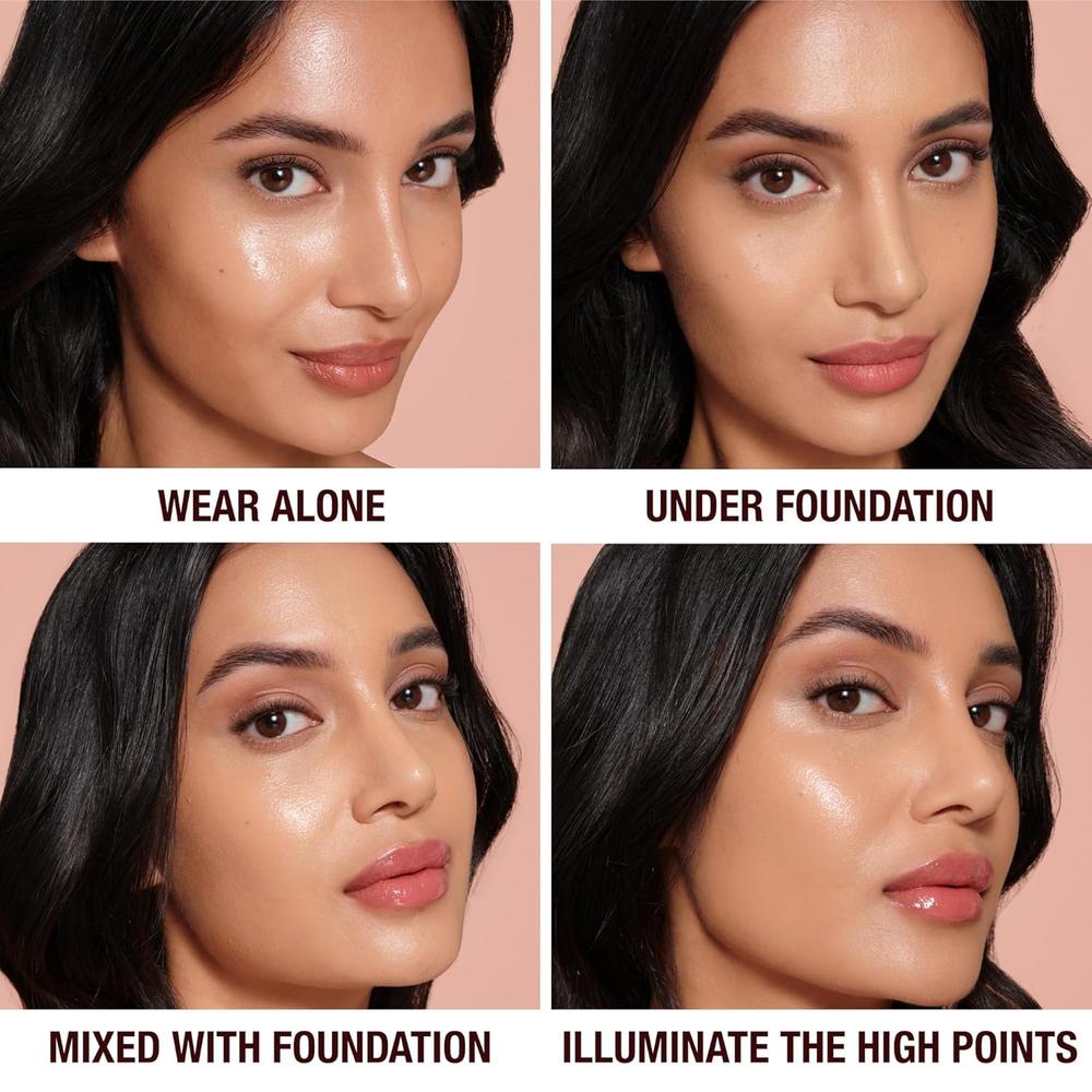 CHARLOTTE TILBURY HOLLYWOOD FLAWLESSFILTER PREBASE E ILUMINADOR LÍQUIDO | 6 DARK TAN - 4
