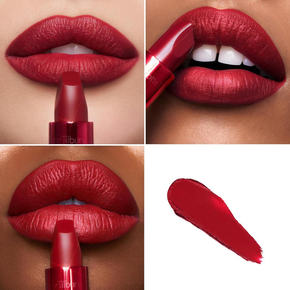 CHARLOTTE TILBURY REVOLUTION LÁPIZ LABIAL MATE | CINEMATIC RED - ROJO CEREZA INTENSO - 2