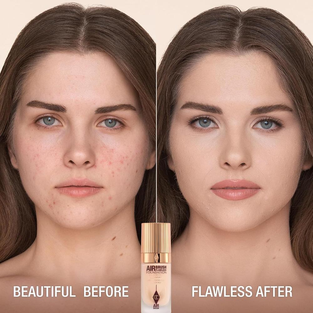CHARLOTTE TILBURY AIRBRUSH BASE DE MAQUILLAJE MATE | 03 FRÍO - 2