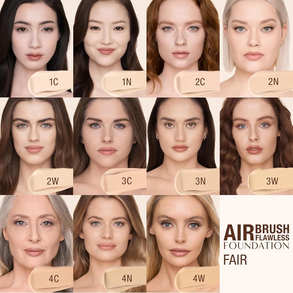 CHARLOTTE TILBURY AIRBRUSH BASE DE MAQUILLAJE MATE | 03 FRÍO - 5
