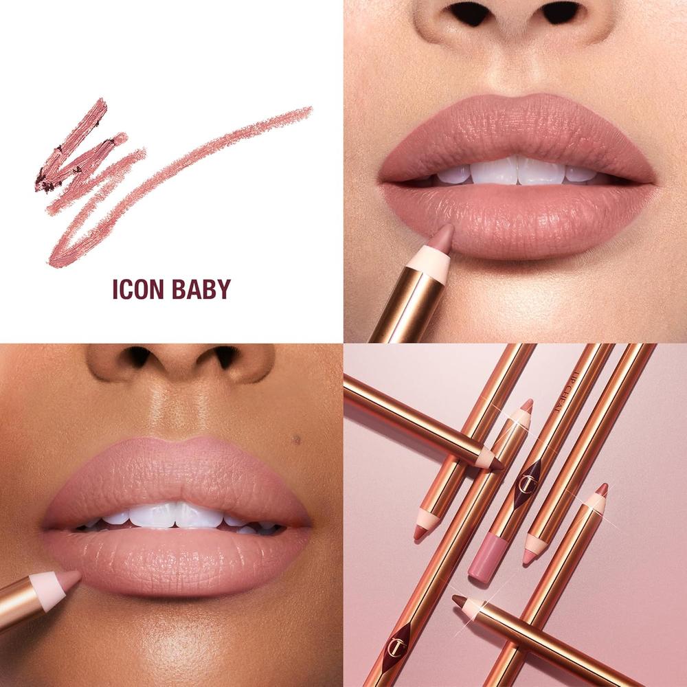 CHARLOTTE TILBURY LIP CHEAT LÁPIZ DELINEADOR DE LABIOS | ICON BABY - ROSA NUDE CÁLIDO - 2