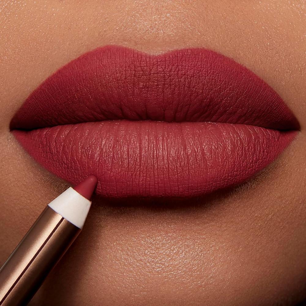 CHARLOTTE TILBURY LIP CHEAT LÁPIZ DELINEADOR DE LABIOS | SAVAGE ROSE - ROJO ROSADO CÁLIDO - 4