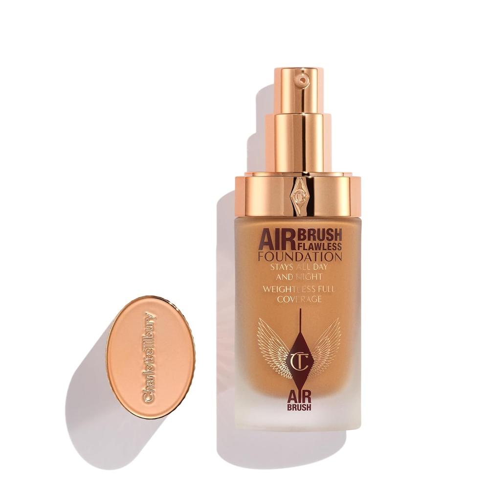 CHARLOTTE TILBURY AIRBRUSH BASE DE MAQUILLAJE MATE | 10 CÁLIDO - 1