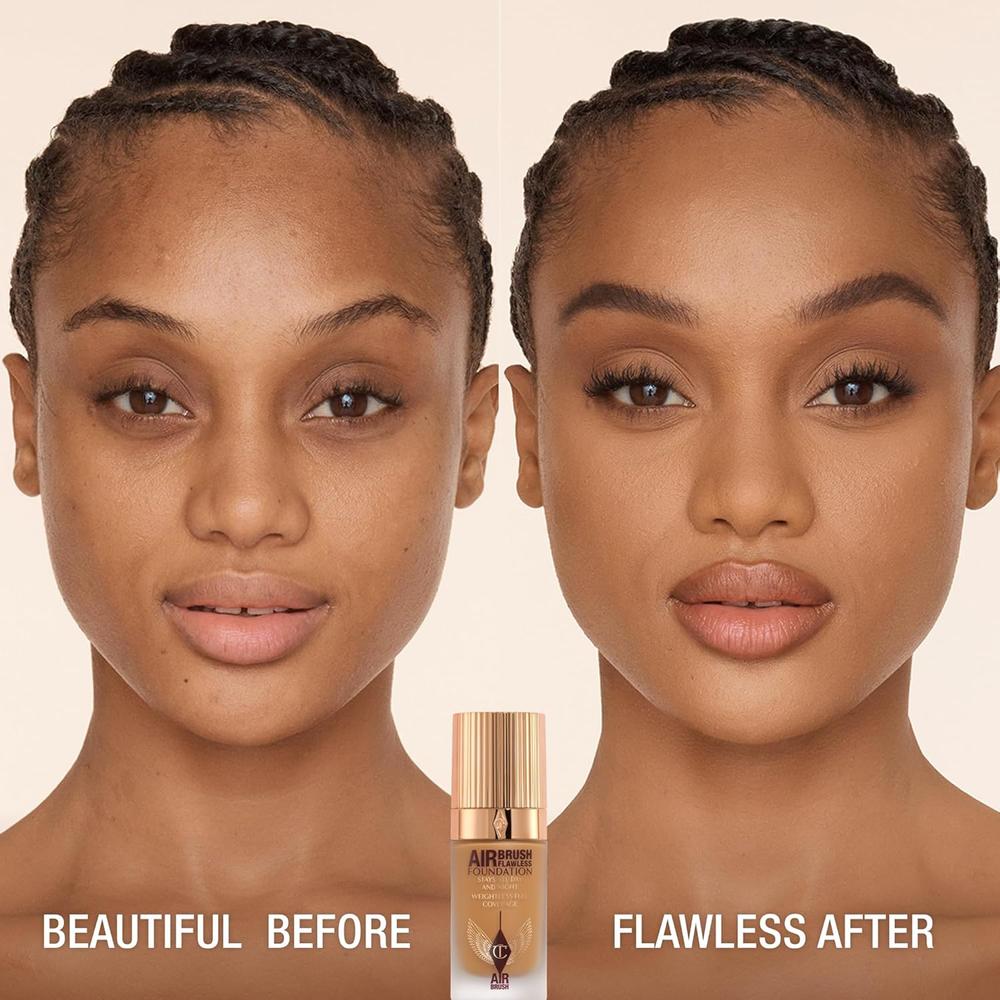 CHARLOTTE TILBURY AIRBRUSH BASE DE MAQUILLAJE MATE | 10 CÁLIDO - 2