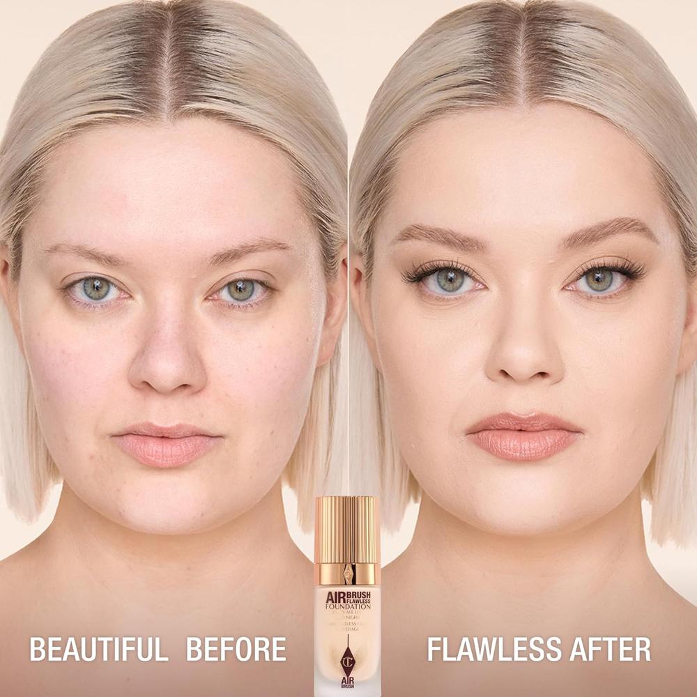 CHARLOTTE TILBURY AIRBRUSH BASE DE MAQUILLAJE MATE | 02 NEUTRAL - 2