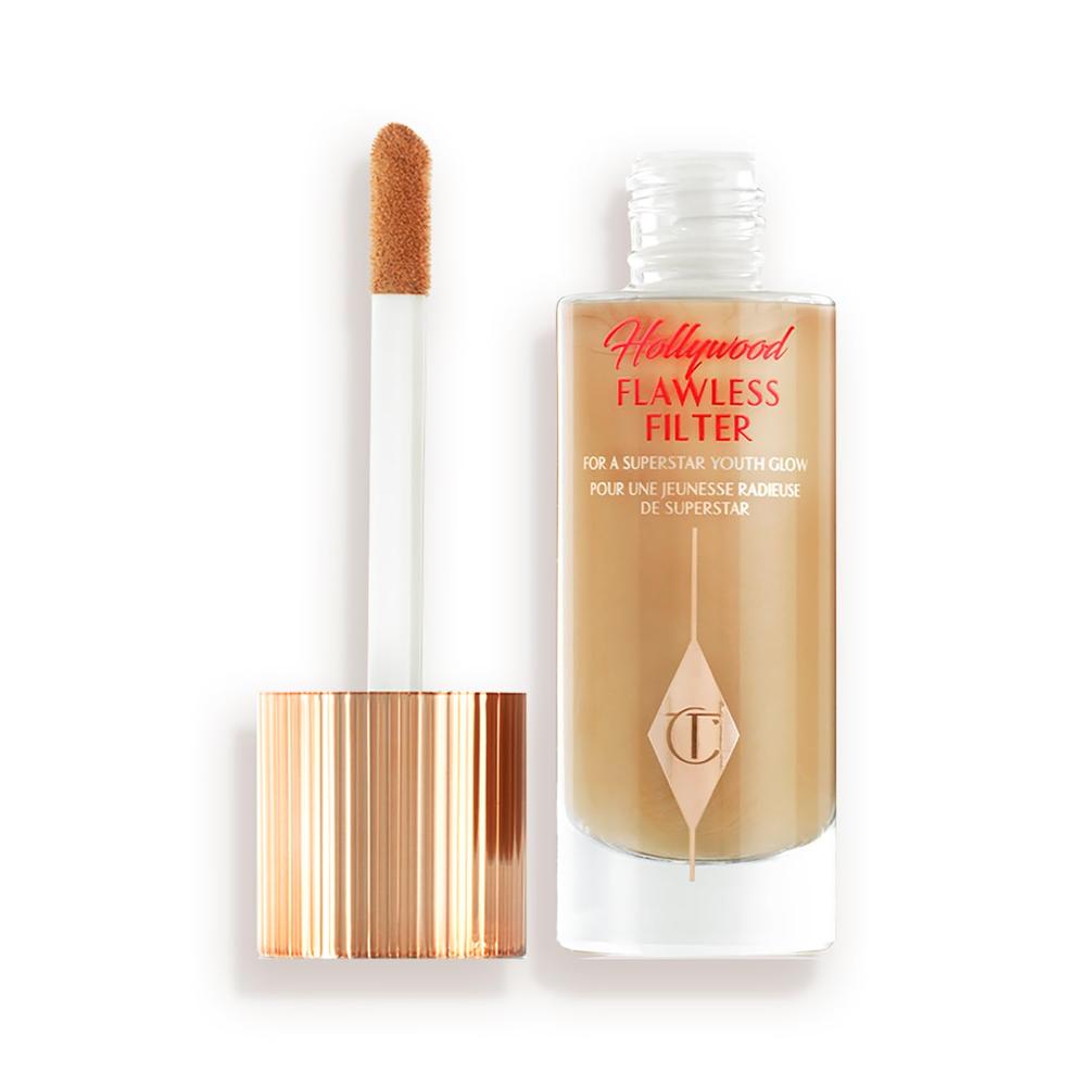 CHARLOTTE TILBURY HOLLYWOOD FLAWLESSFILTER PREBASE E ILUMINADOR LÍQUIDO | 5.5 TAN - 1
