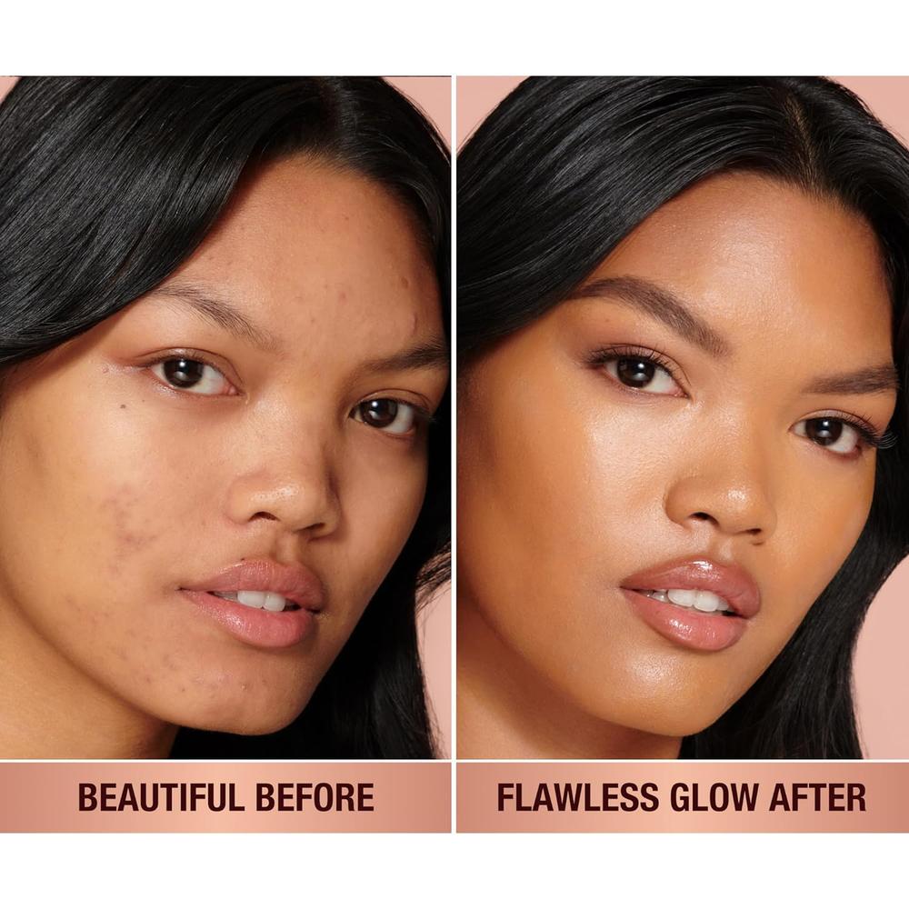 CHARLOTTE TILBURY HOLLYWOOD FLAWLESSFILTER PREBASE E ILUMINADOR LÍQUIDO | 5.5 TAN - 2