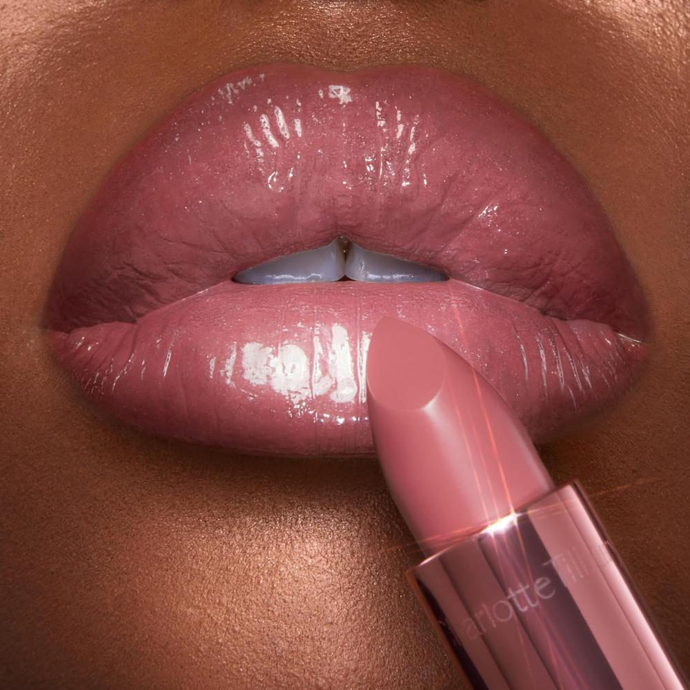 CHARLOTTE TILBURY K.I.S.S.I.N.G LÁPIZ LABIAL | ICON BABY - ROSA NUDE CÁLIDO - 5