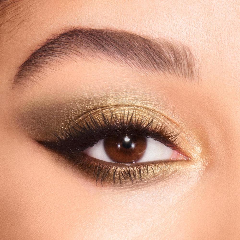 CHARLOTTE TILBURY PALETA DE SOMBRAS DE OJOS DE LUJO | EL REBELDE - DORADO BRILLANTE Y VERDE CAQUI - 2