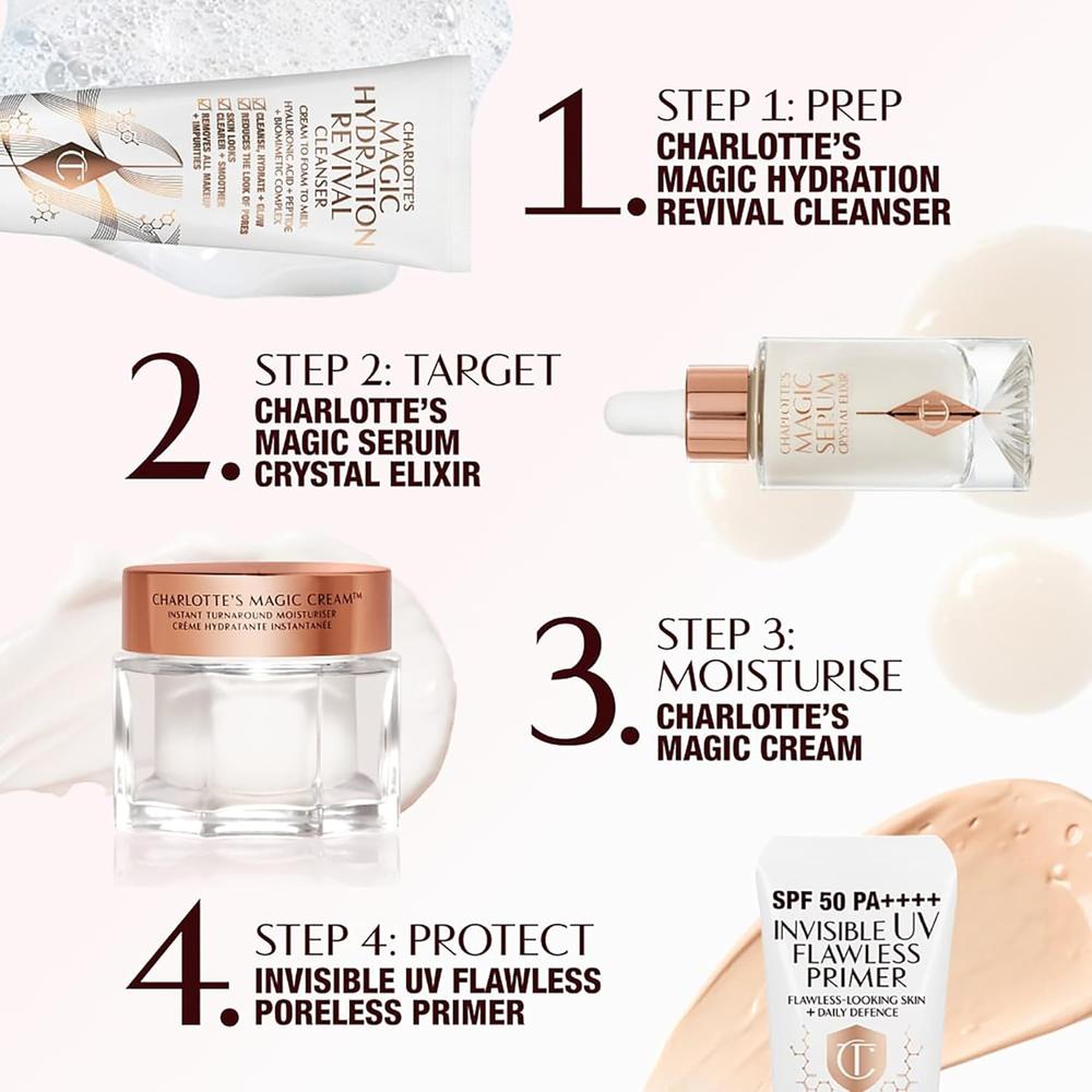 CHARLOTTE TILBURY MAGIC SERUM CRYSTAL ELIXIR SERUM FACIAL REAFIRMANTE | 1OZ - 4