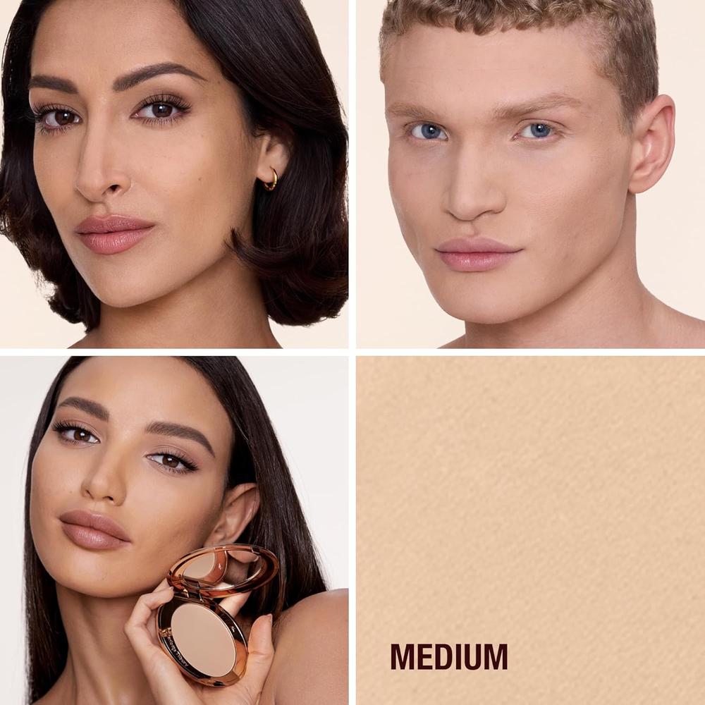 CHARLOTTE TILBURY AIRBRUSH FLAWLESS FINISH POLVOS COMPACTOS ACABADO SUAVE | 2 MEDIO - 2