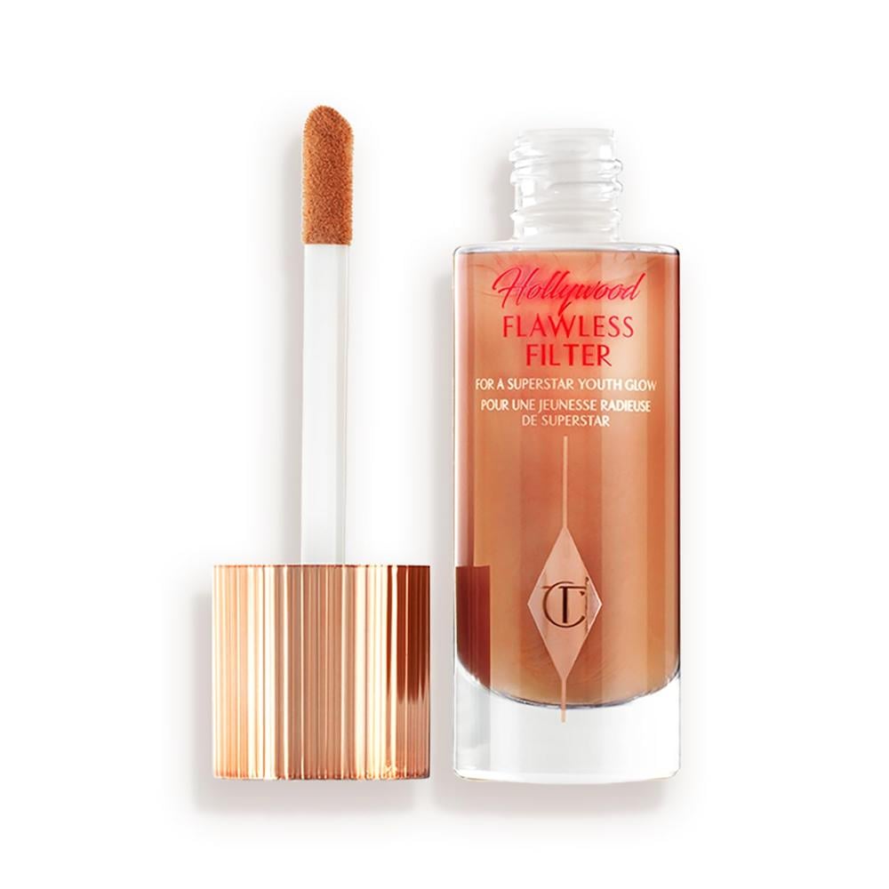 CHARLOTTE TILBURY HOLLYWOOD FLAWLESSFILTER PREBASE E ILUMINADOR LÍQUIDO | 7 OSCURO - 1
