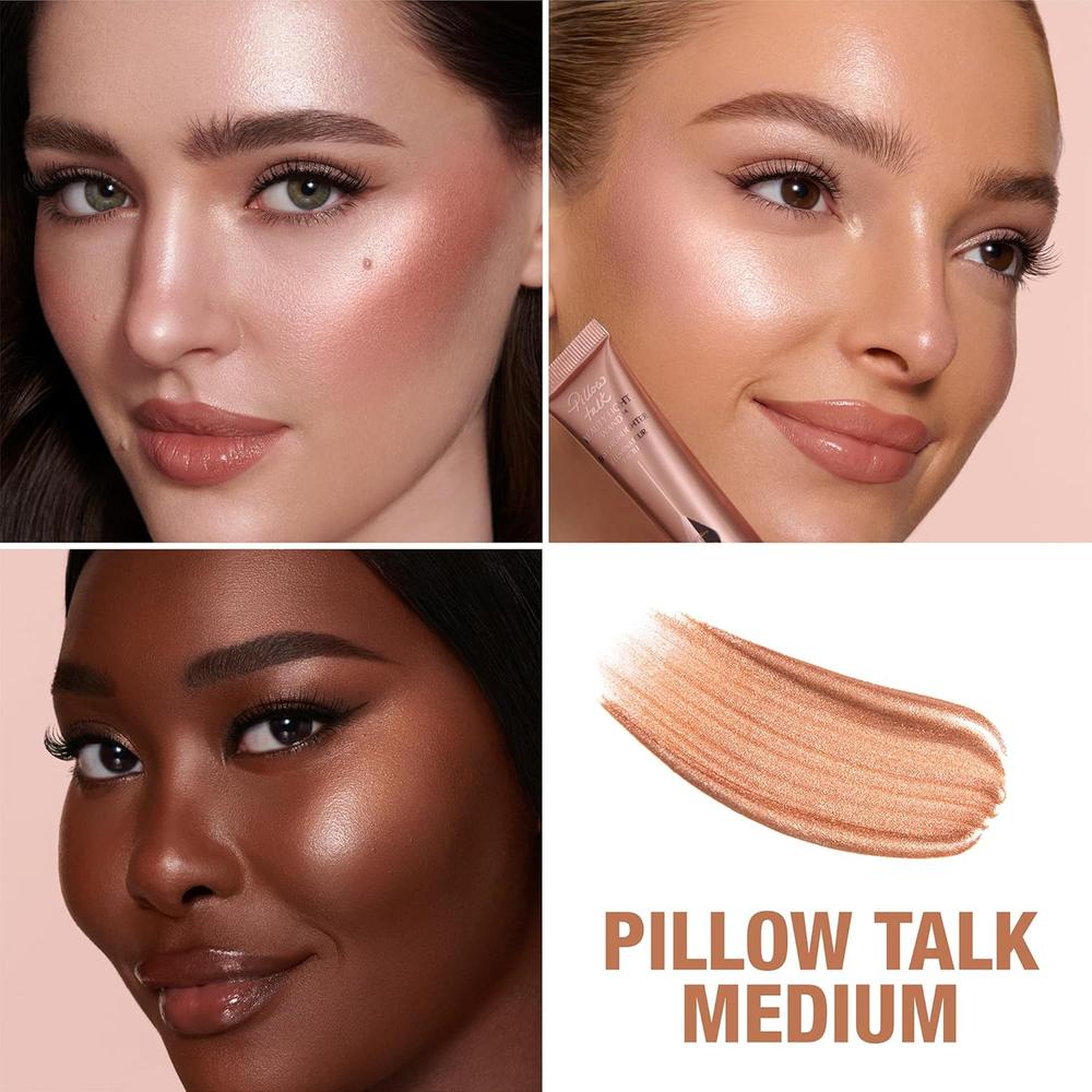 CHARLOTTE TILBURY LIGHT WAND ILUMINADOR LÍQUIDO | PILLOW TALK MEDIUM/OVER - ROSA-COBRE - 2
