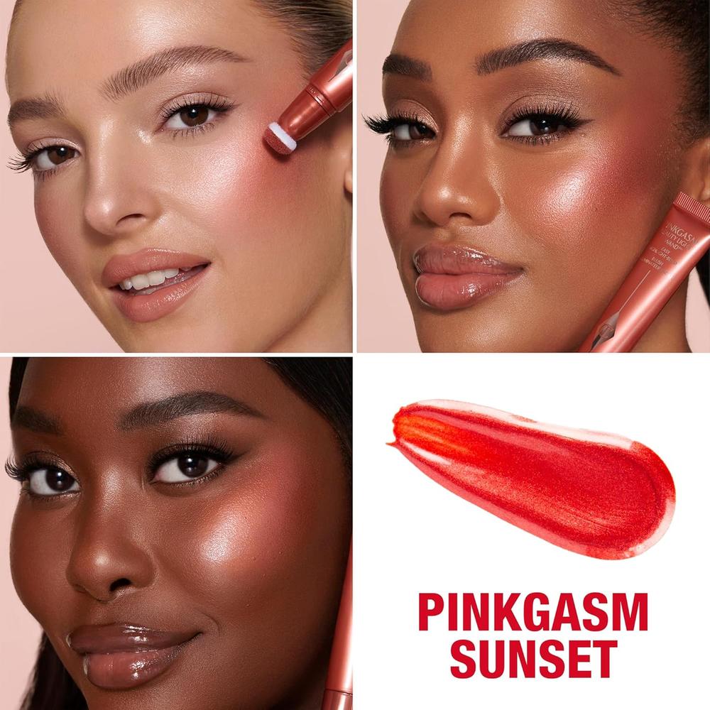 CHARLOTTE TILBURY LIGHT WAND ILUMINADOR LÍQUIDO | ATARDECER PINKGASM - ROSA ROSA - 2