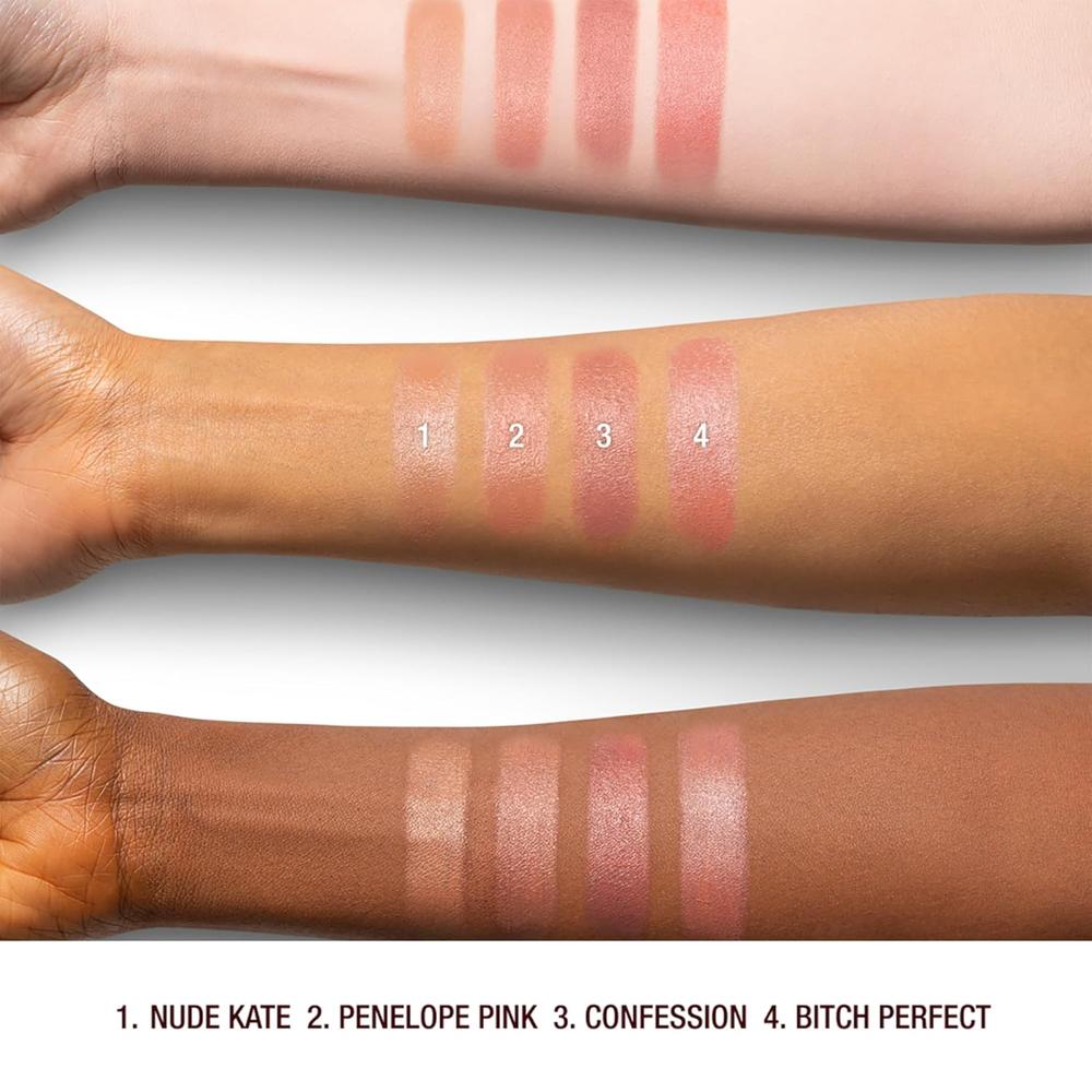 CHARLOTTE TILBURY K.I.S.S.I.N.G LÁPIZ LABIAL | KATE DESNUDA - NUDE EN TONOS ROSA CLARO - 5