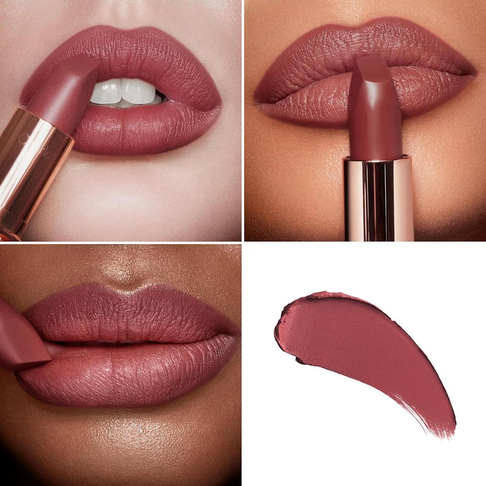 CHARLOTTE TILBURY REVOLUTION LÁPIZ LABIAL MATE | PILLOW TALK MEDIUM - ROSA BAYA CÁLIDO - 2