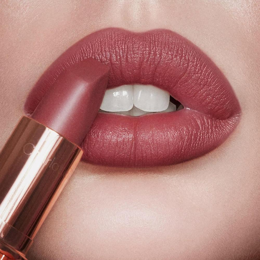 CHARLOTTE TILBURY REVOLUTION LÁPIZ LABIAL MATE | PILLOW TALK MEDIUM - ROSA BAYA CÁLIDO - 4