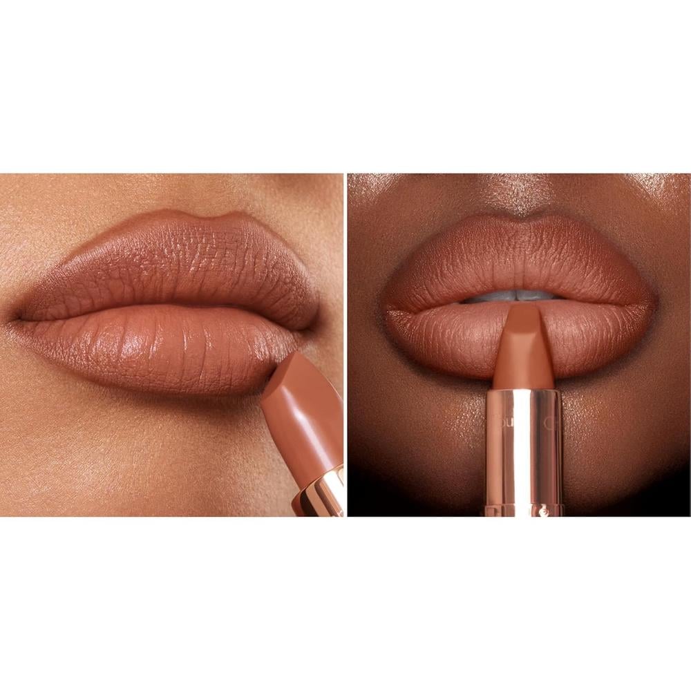CHARLOTTE TILBURY REVOLUTION LÁPIZ LABIAL MATE | DESFILE DE MODA - NUDE MELOCOTÓN MATE - 2
