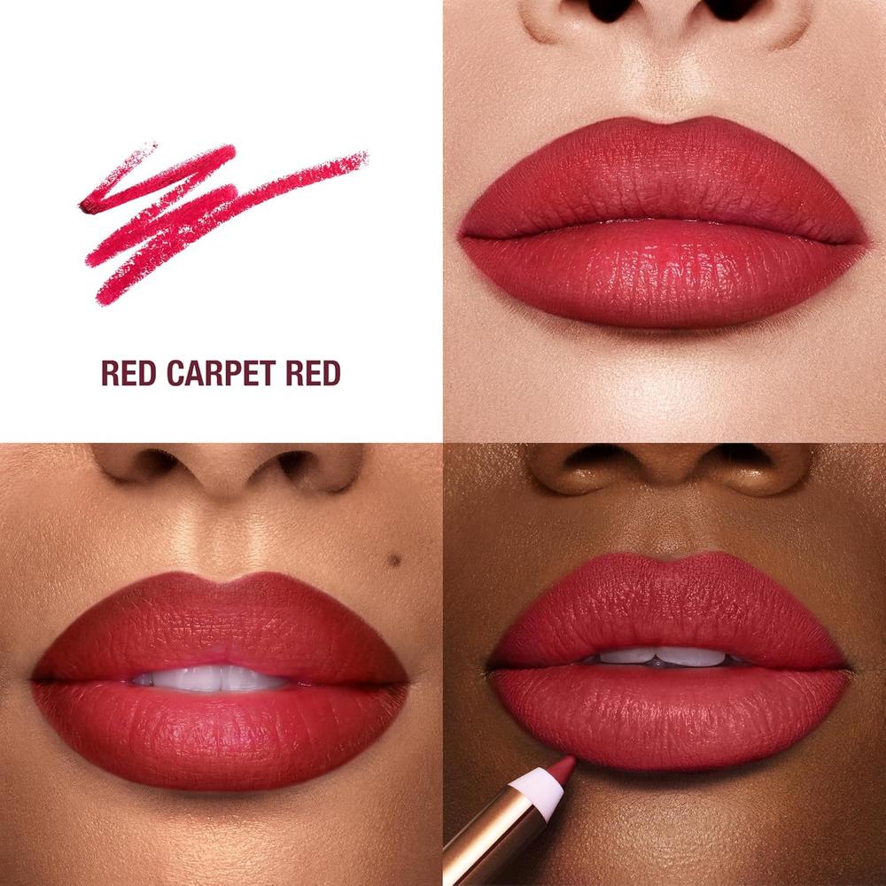 CHARLOTTE TILBURY LIP CHEAT LÁPIZ DELINEADOR DE LABIOS | ALFOMBRA ROJA ROJA - ROJO EN TONOS AZULES - 2