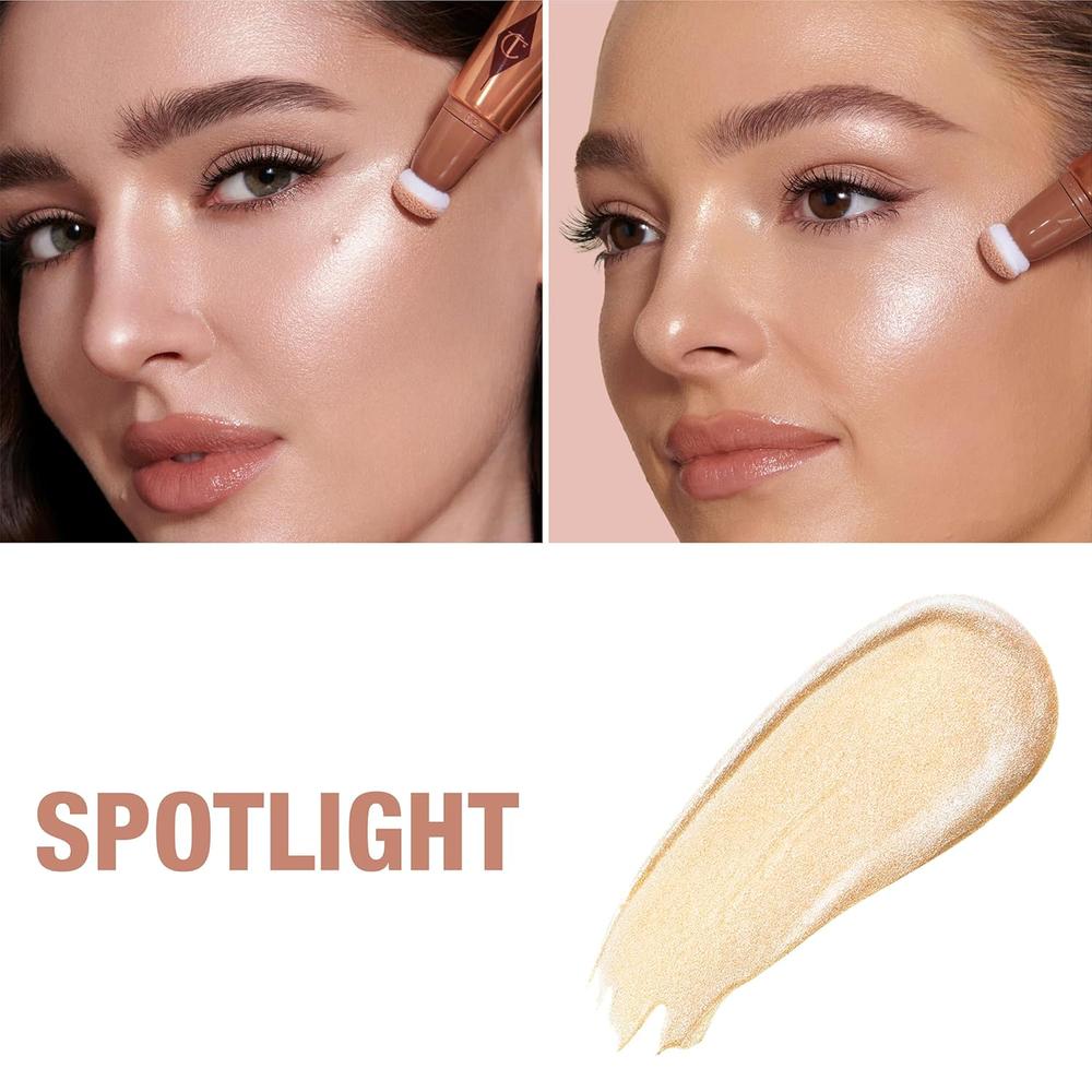 CHARLOTTE TILBURY LIGHT WAND ILUMINADOR LÍQUIDO | FOCO - ORO ROSA CON PLATA - 2