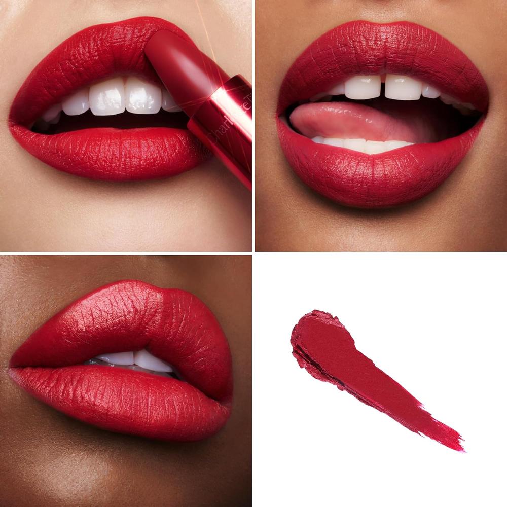 CHARLOTTE TILBURY REVOLUTION LÁPIZ LABIAL MATE | PIZZAZZ - ROJO CON TONOS AZULES - 2