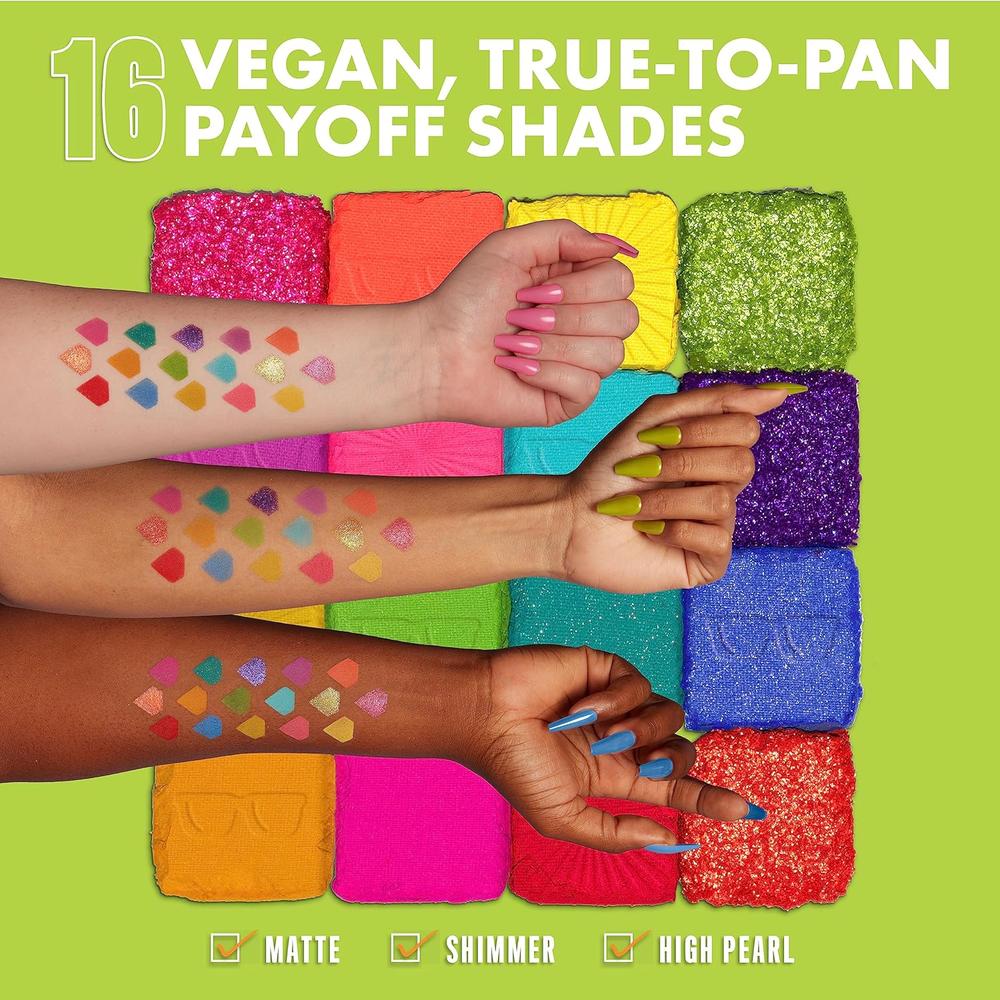 NYX ULTIMATE SHADOW PALETA DE SOMBRAS | I KNOW THAT'S BRIGHT - 6