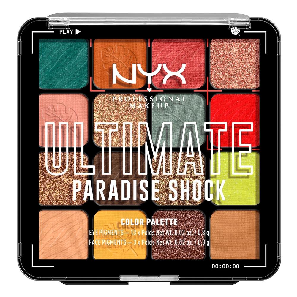 NYX ULTIMATE SHADOW PALETA DE SOMBRAS | PARADISE SHOCK - 1