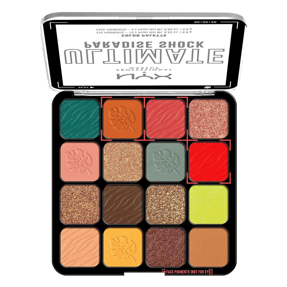 NYX ULTIMATE SHADOW PALETA DE SOMBRAS | PARADISE SHOCK - 2