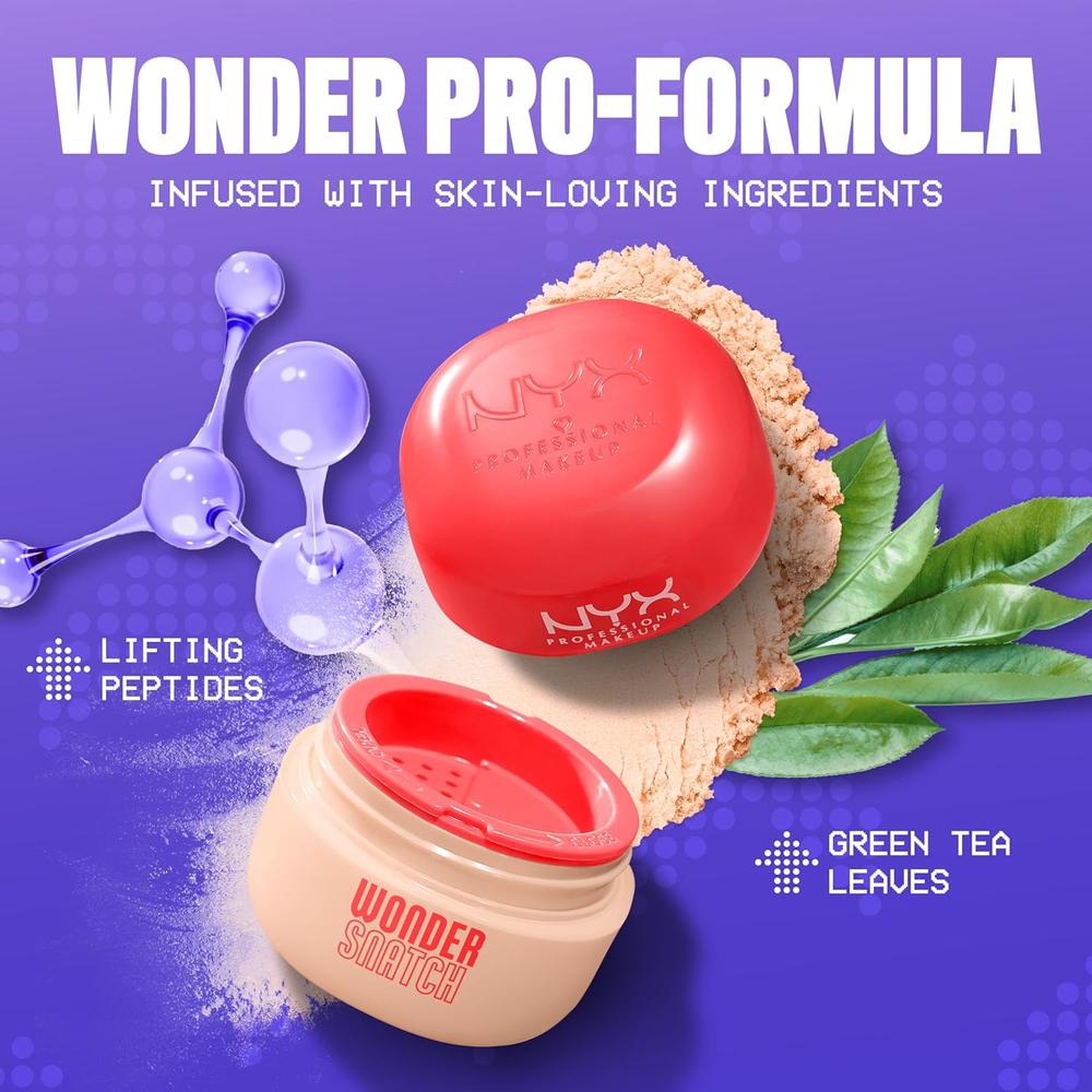 NYX WONDER SNATCH POLVOS SUELTOS | 01 SUGAR SERVE - 4
