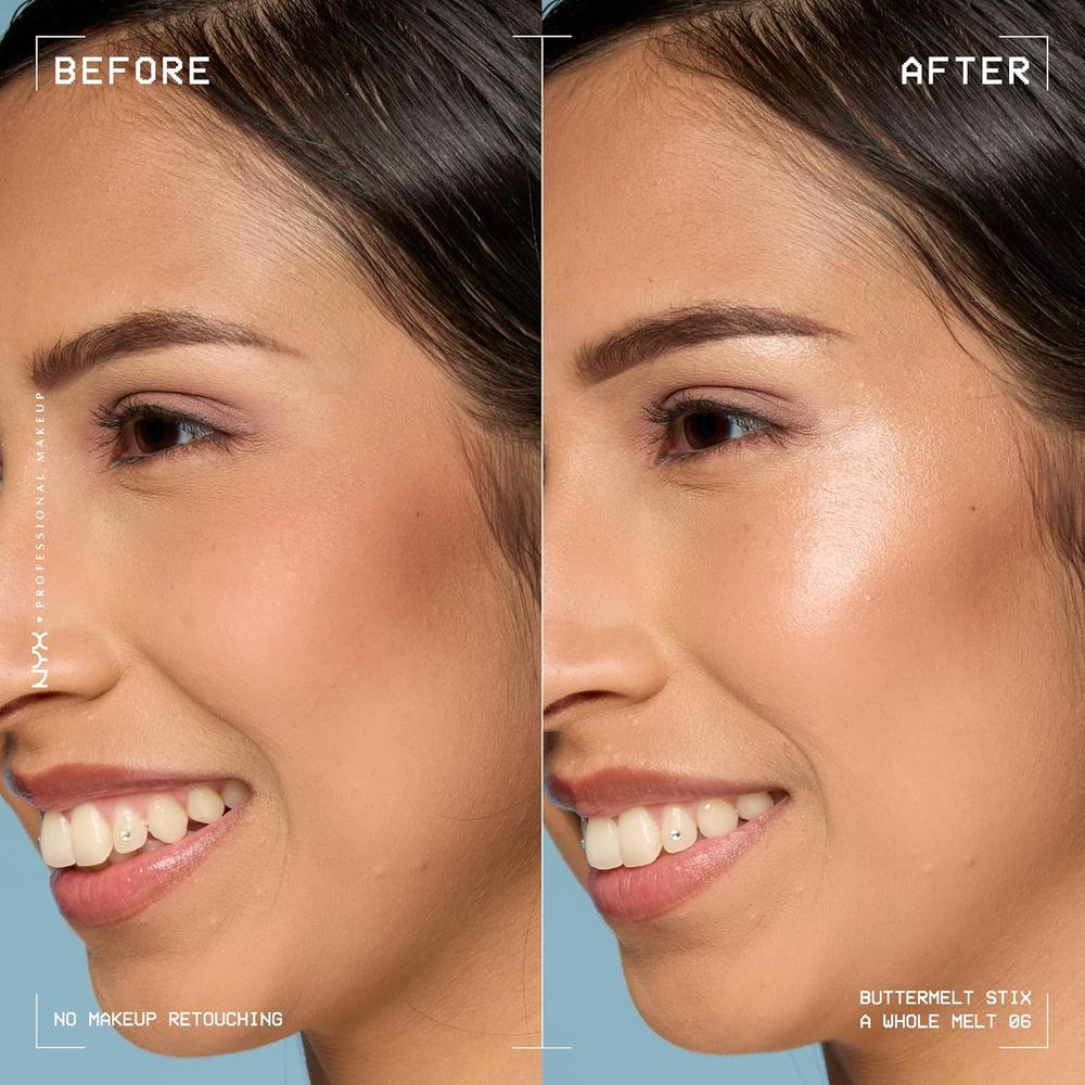 NYX BUTTERMELT GLAZE STIX ILUMINADOR EN BARRA | 06 A WHOLE MELT - 3