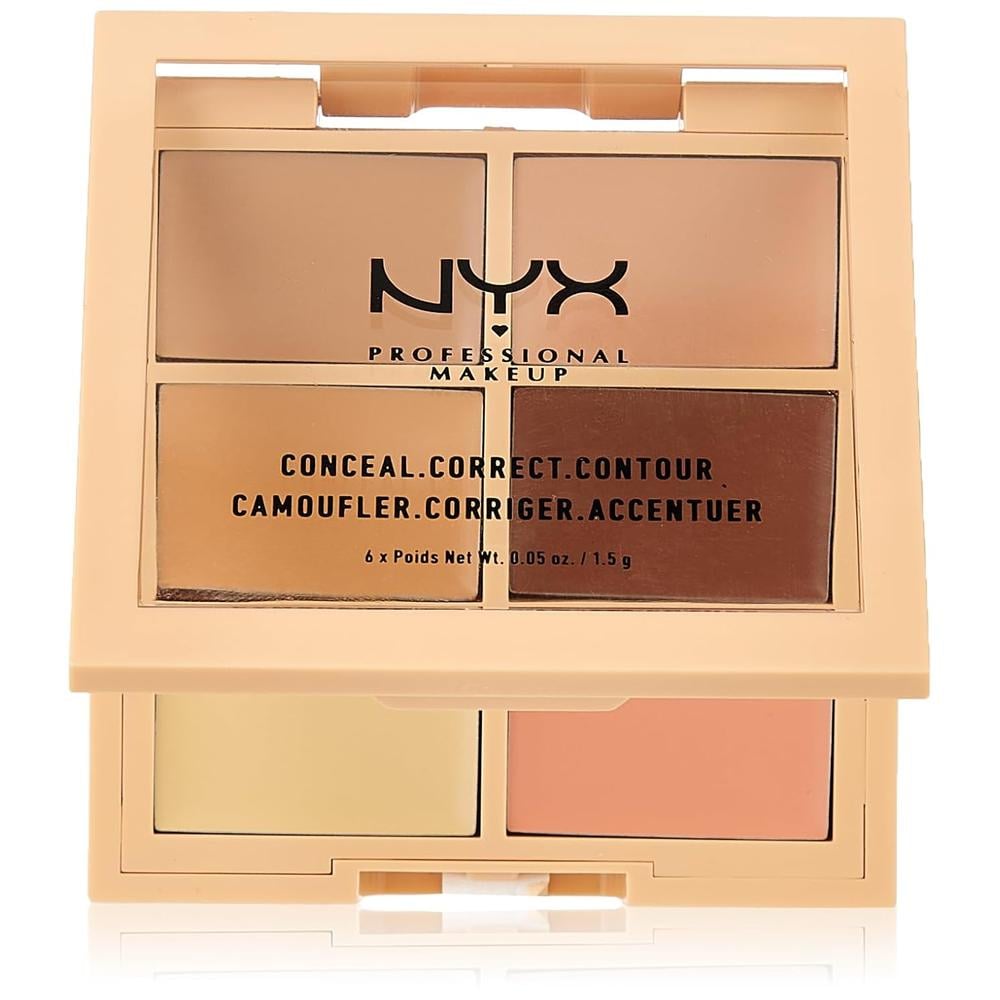 NYX OCULTE CORRECT PALETA DE CONTORNO | 01 LIGHT - 1