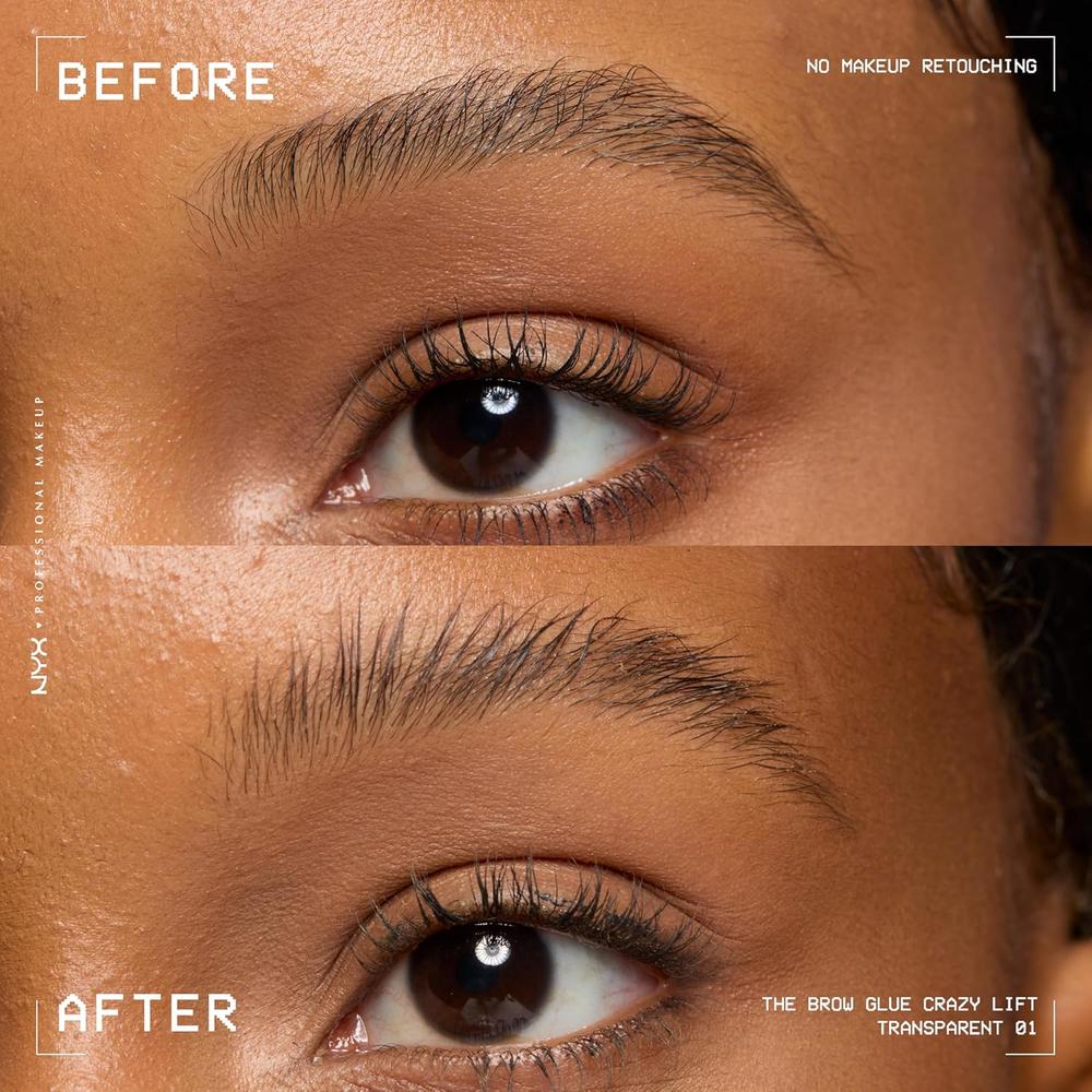 NYX THE BROW GLUE CRAZY LIFT GEL LAMINADOR DE CEJAS | TRANSPARENTE - 2