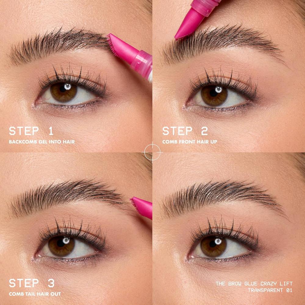 NYX THE BROW GLUE CRAZY LIFT GEL LAMINADOR DE CEJAS | TRANSPARENTE - 6