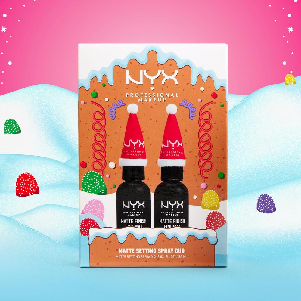 NYX DUO SPRAY FIJADOR DE MAQUILLAJE | HOLIDAY GIFT SET - 2