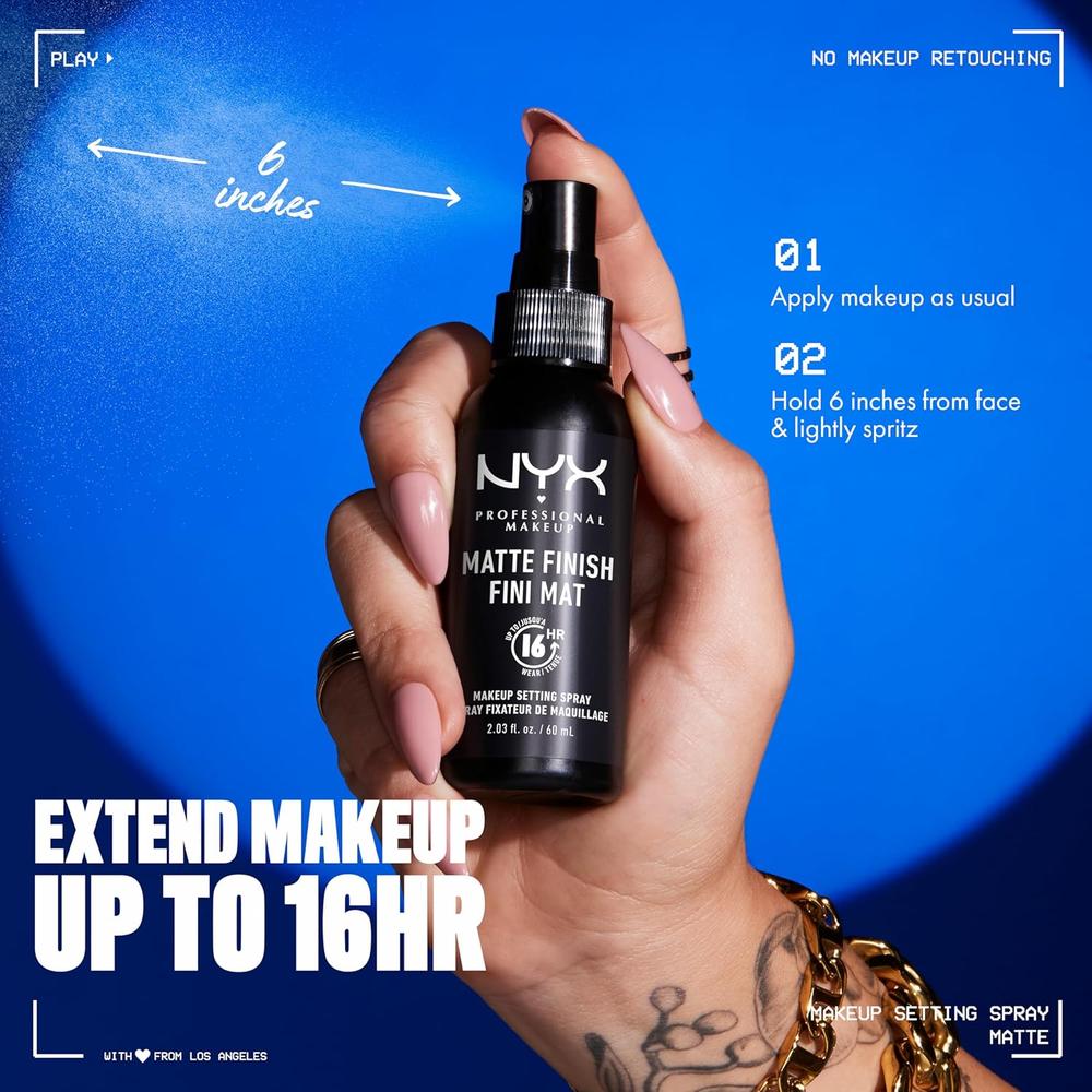 NYX DUO SPRAY FIJADOR DE MAQUILLAJE | HOLIDAY GIFT SET - 6