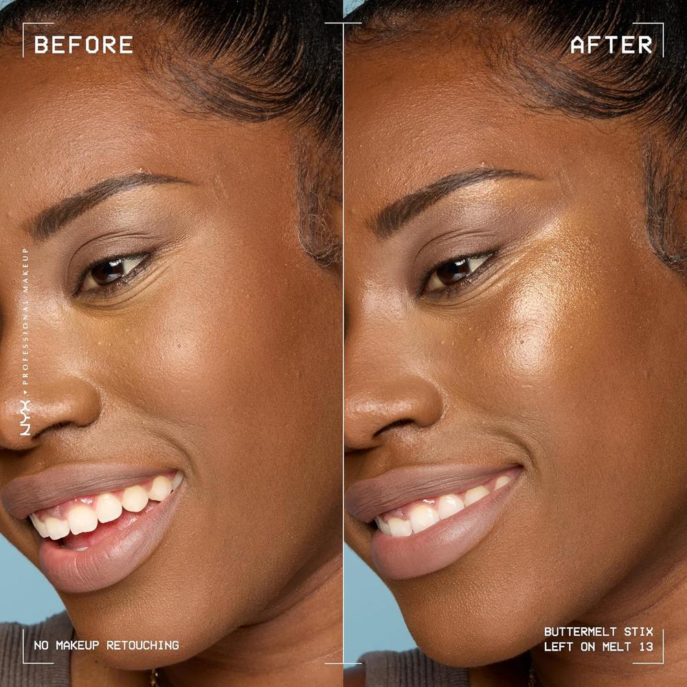 NYX BUTTERMELT GLAZE STIX ILUMINADOR EN BARRA | TONO COBRE - 3