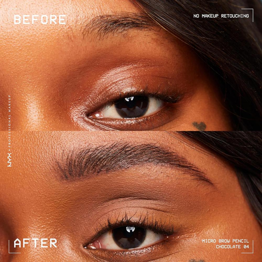 NYX MICRO BROW PENCIL | 4 CHOCOLATE - 3