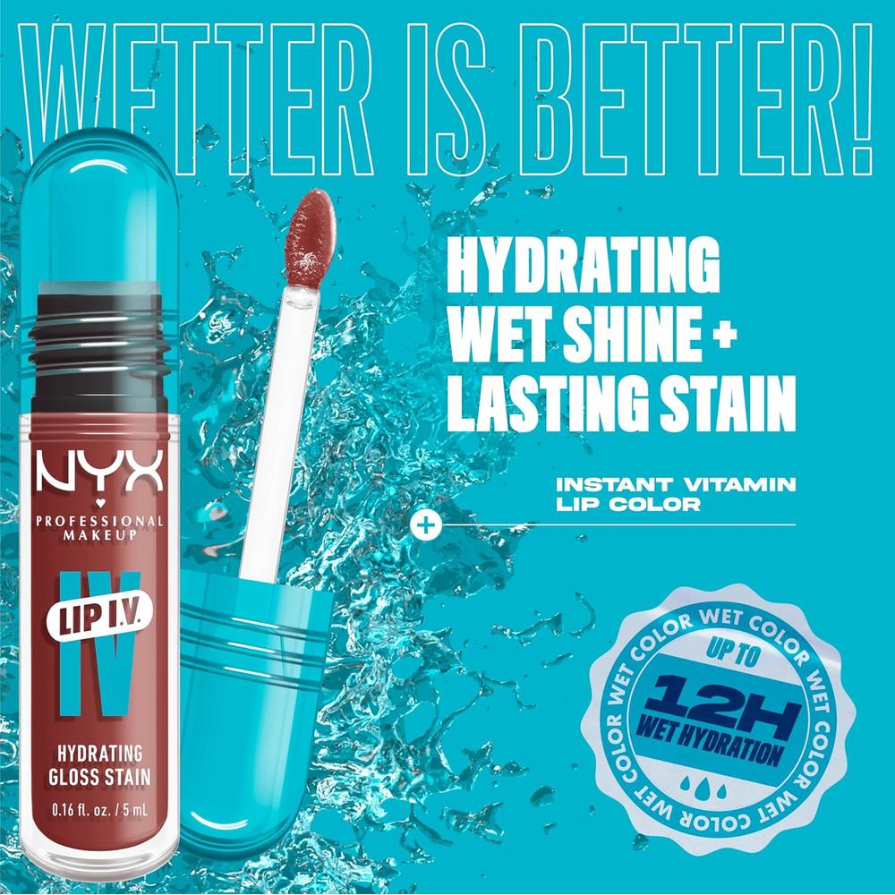 NYX LIP IV BRILLO DE LABIOS HIDRATANTE | 02 HYDRA HONEY - 4
