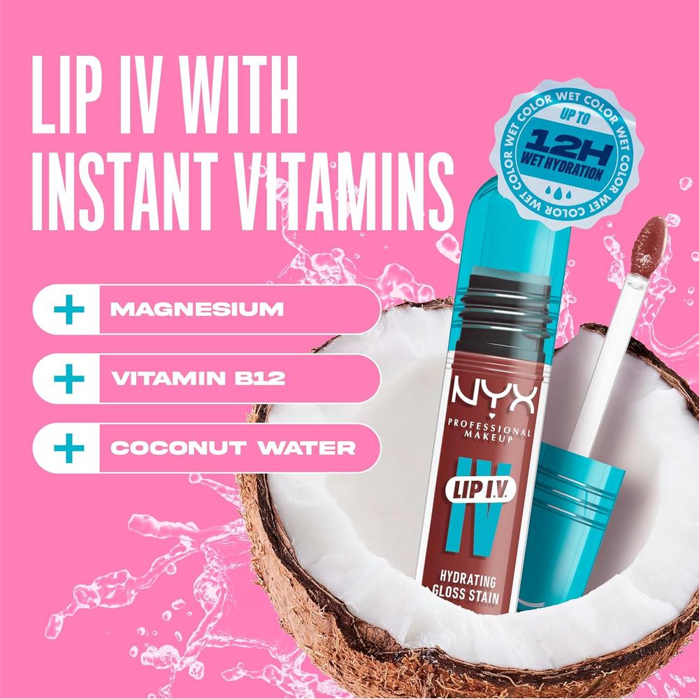 NYX LIP IV BRILLO DE LABIOS HIDRATANTE | 02 HYDRA HONEY - 6