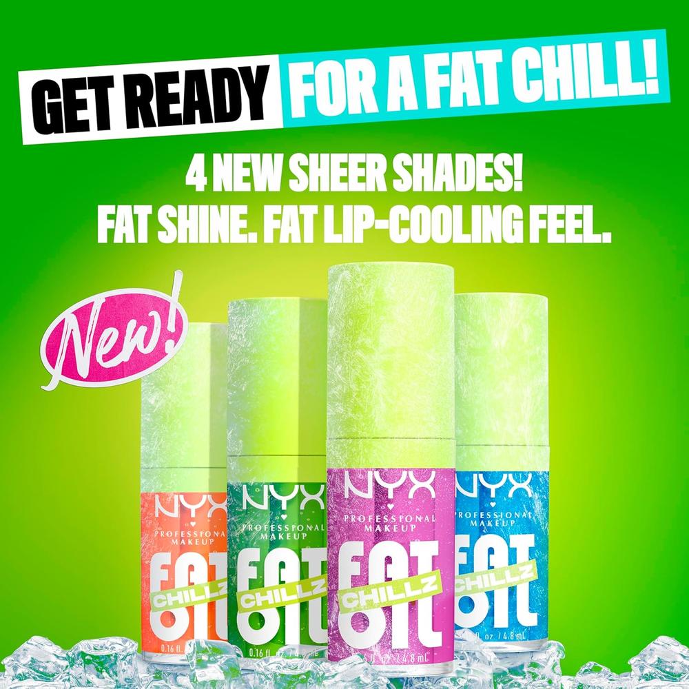 NYX FAT OIL CHILLZ BRILLO DE LABIOS | 16 STRAWBERRY SLUSH - 3