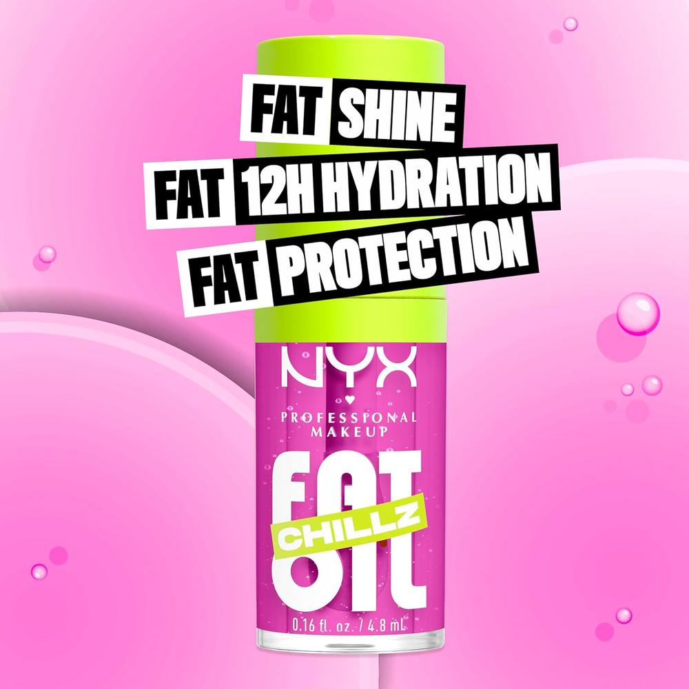 NYX FAT OIL CHILLZ BRILLO DE LABIOS | 16 STRAWBERRY SLUSH - 4