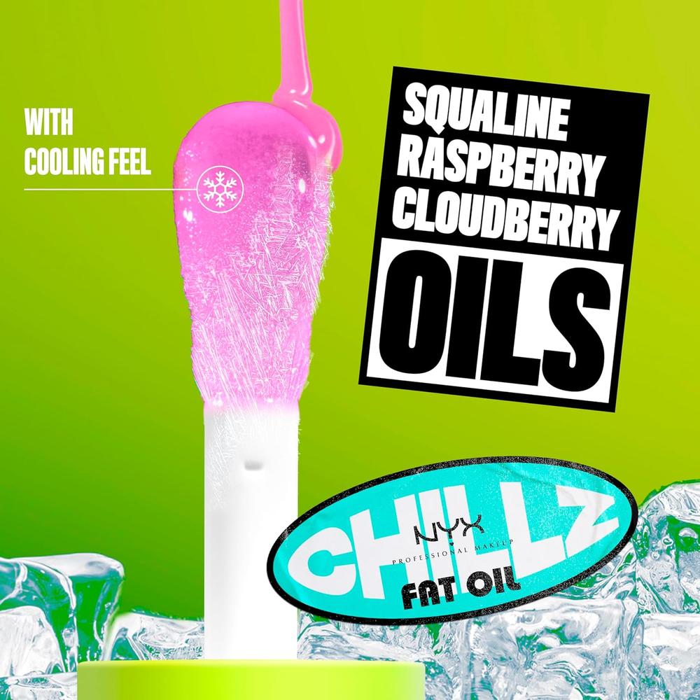 NYX FAT OIL CHILLZ BRILLO DE LABIOS | 16 STRAWBERRY SLUSH - 5