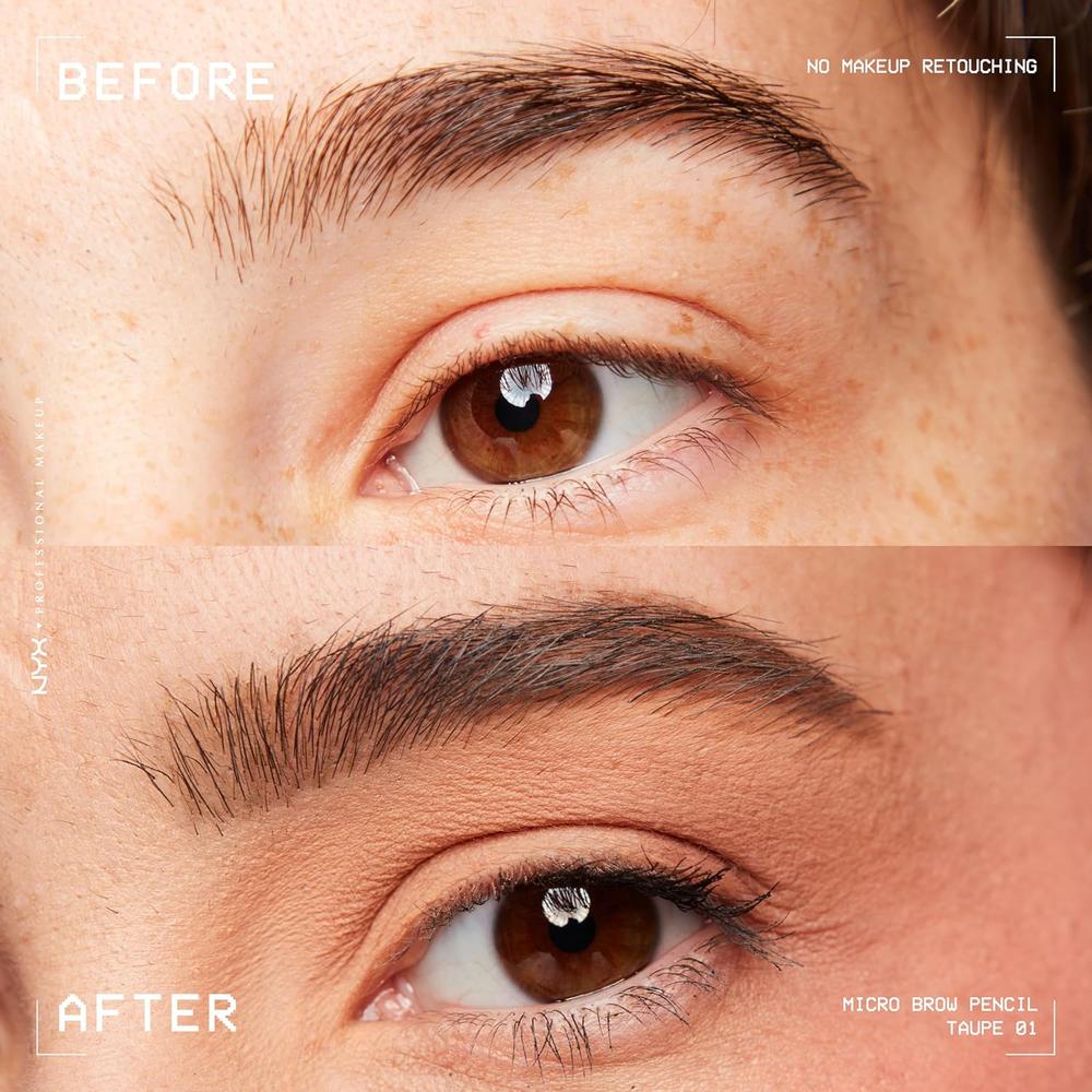 NYX MICRO BROW PENCIL | 1 TAUPE - 3