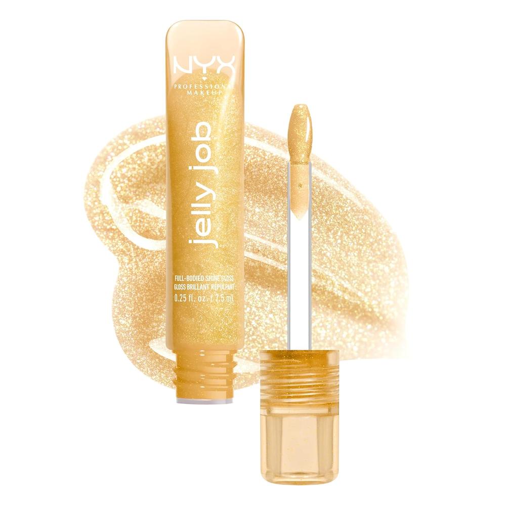 NYX JELLY JOB BRILLO DE LABIOS | 03 GLOW JOB (SHIMMER) - 1