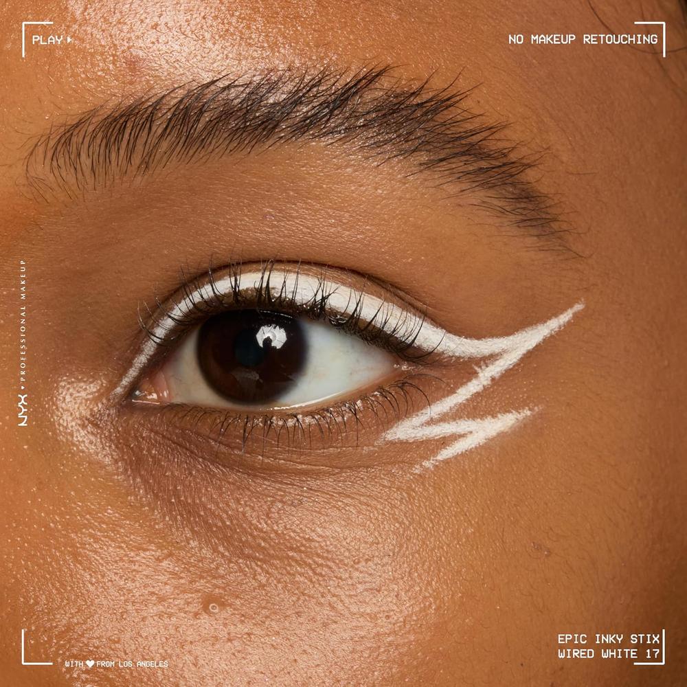 NYX EPIC INKY STIX DELINEADOR DE OJOS | 17 WIRED WHITE - 2