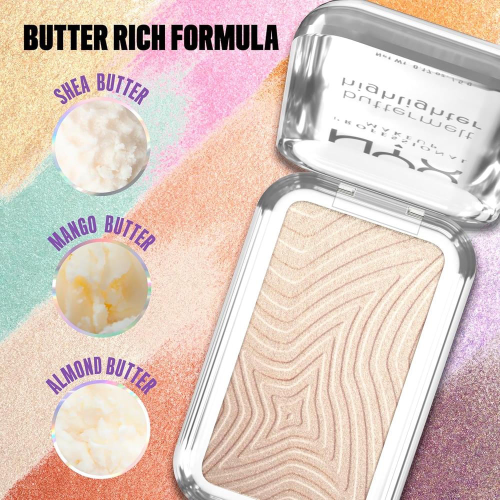 NYX BUTTERMELT ILUMINADOR EN POLVO | 05 BRIGHT AND BUTTA - 6