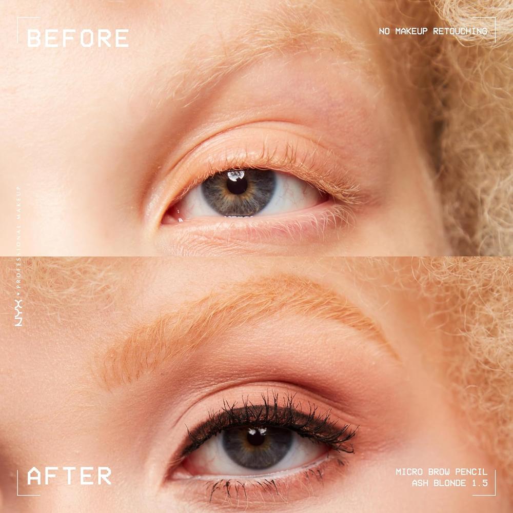 NYX MICRO BROW PENCIL | 1.5 ASH BLONDE - 3