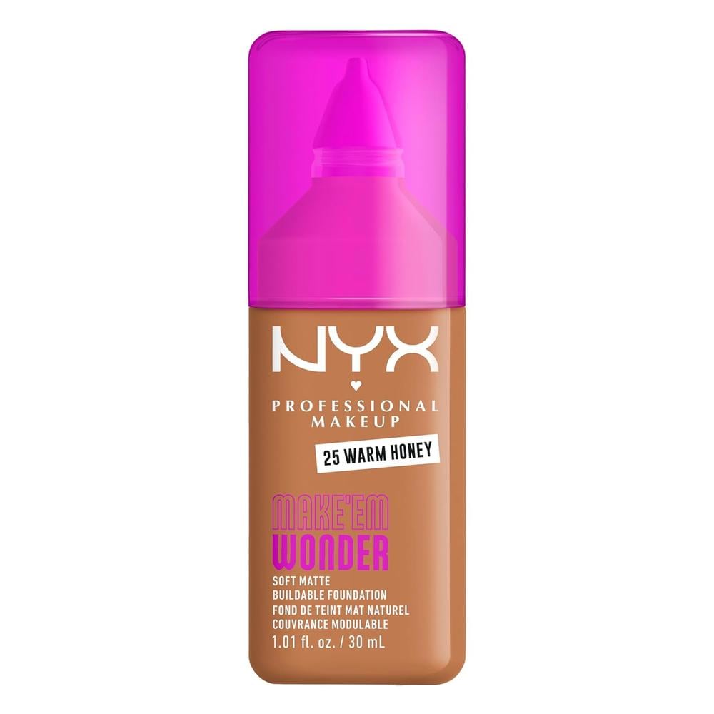 NYX MAKE 'EM WONDER BASE LÍQUIDA | 25 WARM HONEY - 1
